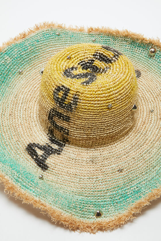 (image for) Classic Raffia wide brim hat